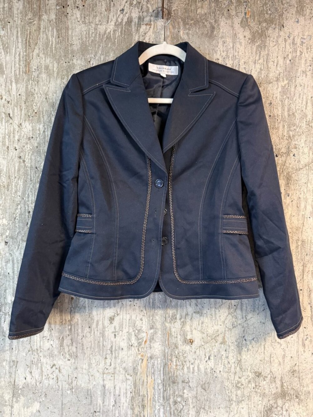 TAHARI ARTHUR S. LEVINE Women's Tailored Blazer Jacket Size 6